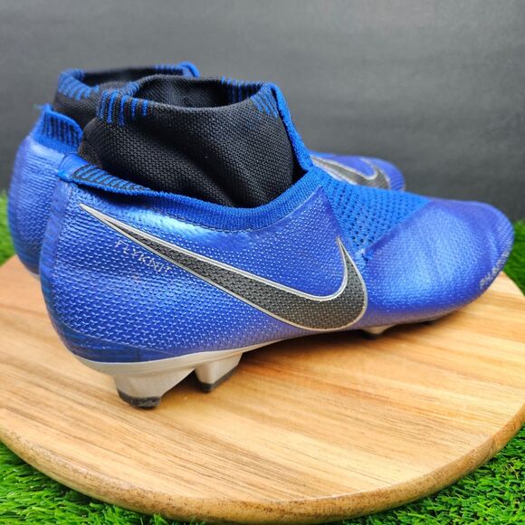 Nike Phantom VSN Vision Elite DF FG ACC Soccer Cleats Blue Size 10 AO3262-400